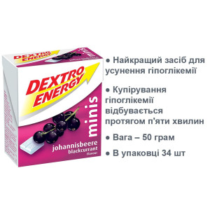 Dextro Energy Minis Johannisbeere