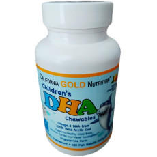 Омега-3 California Gold Nutrition Children's DHA Chewables