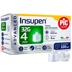 Голочки Insupen 4мм 32G