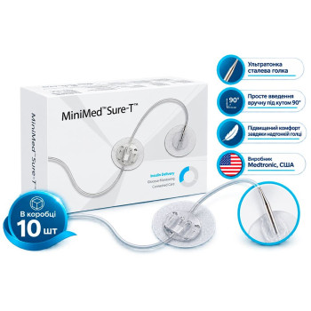 Medtronic sure-t minimed infusion set катетера