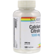 Кальций цитрат Solaray Calcium Citrate 1000 mg