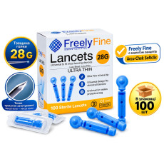 Freely Fine Lancets для ручки проколювача  Accu-Chek Softclix 28G