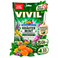 Vivil Krauter Mint Hustenbonbons 