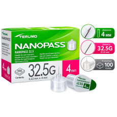 Інсулінові голки Nanopass 32.5G 4mm