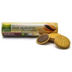 Печенье сэндвич с шоколадной начинкой без сахара