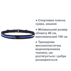 Спортивна сумка синього кольору