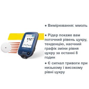 Ридер FreeStyle Libre 2 поколение ммоль б.у