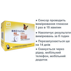FreeStyle Libre 1 Abbott (Фрістайл Лібре 1) Китай FreeStyle Libre 1 Abbott (Фрістайл Лібре 1) Китай