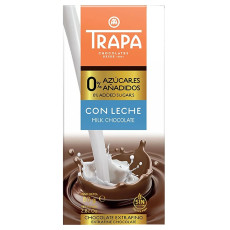 Шоколад Trapa молочный без сахара