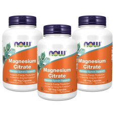 Цитрат магния Now Foods Magnesium Citrate 400 мг