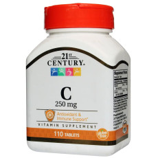 Витамин 21st Century C для взрослых 250 мг