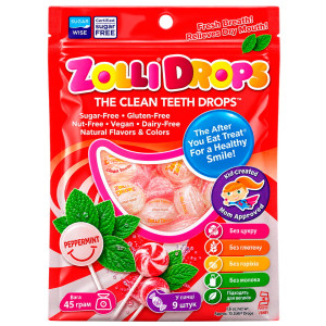 Zolli Drops - корисні солодощі для ваших зубів